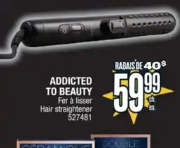 Jean Coutu ADDICTED TO BEAUTY Hair straightener offer