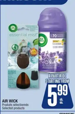 Jean Coutu AIR WICK Selected products offer