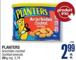 Jean Coutu PLANTERS Cocktail peanuts offer