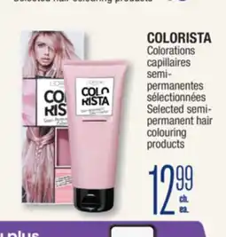 Jean Coutu COLORISTA Selected semi- permanent hair colouring products offer