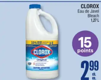 Jean Coutu CLOROX Bleach offer
