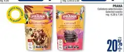 Jean Coutu PRANA Selected snacks offer