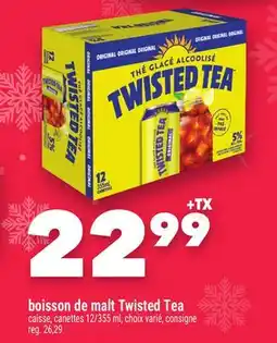 Marche Ami BOISSON DE MALT TWISTED TEA offer