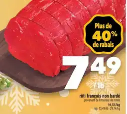 Marche Ami Rôti français non bardé offer