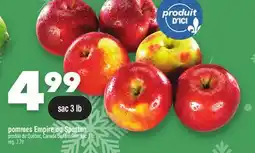 Marche Ami Pommes Empire ou Spartan offer