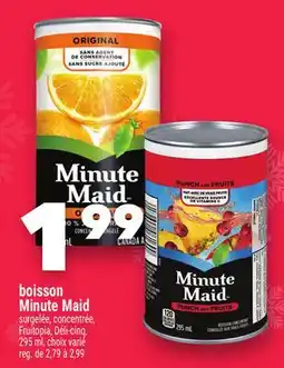 Marche Ami Boisson Minute Maid offer