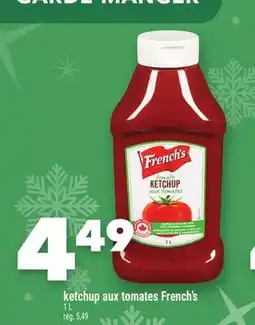 Marche Ami Ketchup aux tomates French's offer