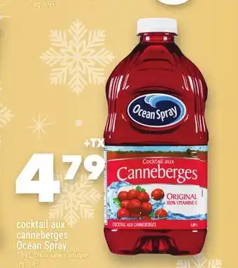 Marche Ami Cocktail aux canneberges Ocean Spray offer