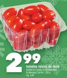 Marche Ami Tomates raisins de serre offer