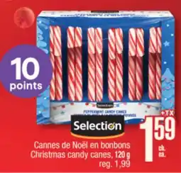 Jean Coutu SELECTION Christmas candy canes offer