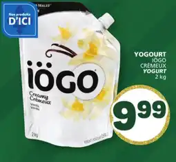 Marché Bonichoix IÖGO YOGURT offer