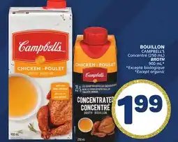 Marché Bonichoix CAMPBELL'S BROTH offer