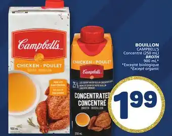 Marché Bonichoix CAMPBELL'S BROTH offer