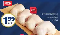 Marché Bonichoix FRESH CHICKEN LEGS offer