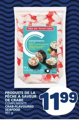 Marché Bonichoix COMPLIMENTS CRAB-FLAVOURED SEAFOOD offer