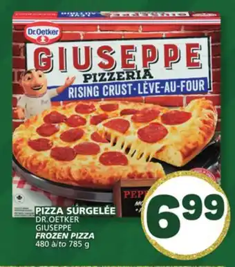 Marché Bonichoix DR. OETKER GIUSEPPE FROZEN PIZZA offer