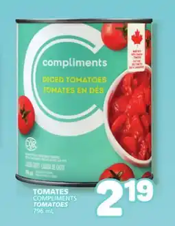 Marché Bonichoix COMPLIMENTS TOMATOES offer