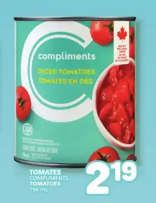 Marché Bonichoix COMPLIMENTS TOMATOES offer