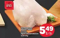 Marché Bonichoix FRESH CHICKEN BREASTS offer