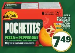 Marché Bonichoix McCAIN FROZEN PIZZA POCKETS offer