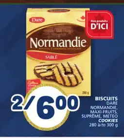 Marché Bonichoix DARE NORMANDIE, MAXI-FRUITS, SUPRÊME, METEO COOKIES offer