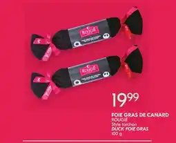IGA ROUGIÉ DUCK FOIE GRAS offer