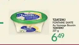 IGA FONTAINE SANTE TZATZIKI offer