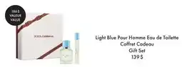 Jean Coutu DOLCE & GABBANA Light Blue Pour Homme Eau de Toilette Gift Set offer