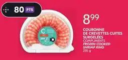 IGA COMPLIMENTS FROZEN COOKED SHRIMP RING offer