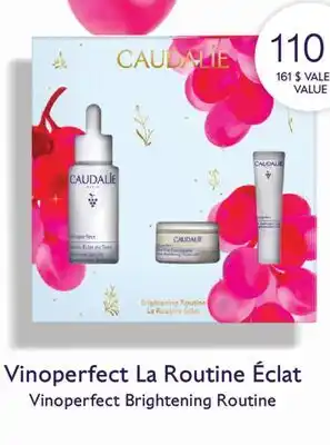 Jean Coutu CAUDALIE Vinoperfect Brightening Routine offer
