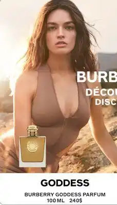 Jean Coutu GODDESS BURBERRY PARFUM offer