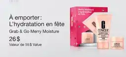 Jean Coutu CLINIQUE Grab & Go Merry Moisture offer
