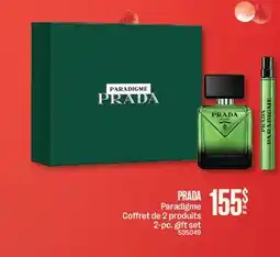 Jean Coutu PRADA Paradigme 2-pc. gift set offer
