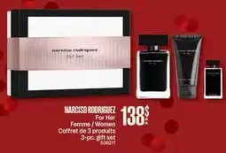 Jean Coutu NARCISO RODRIGUEZ For Her Women 3-pc. gift set offer
