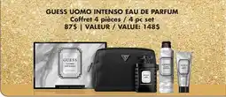 Jean Coutu GUESS UOMO INTENSO EAU DE PARFUM 4 pc set offer