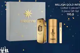 Jean Coutu MILLION GOLD INTE 3 piece Gift Set offer
