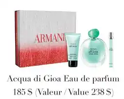 Jean Coutu ARMANI Acqua di Gioa Eau de parfum offer