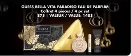 Jean Coutu GUESS BELLA VITA PARADISO EAU DE PARFUM 4 pc set offer