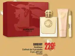 Jean Coutu BURBERRY Goddess 3-pc. gift set offer