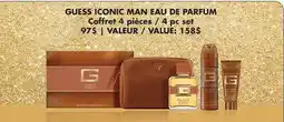 Jean Coutu GUESS ICONIC MAN EAU DE PARFUM 4 pc set offer