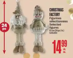 Jean Coutu CHRISTMAS FACTORY Selected figures offer