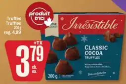 Jean Coutu IRRESISTIBLE Truffles offer