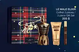 Jean Coutu LE MALE ELIXIR 3 piece Gift Set offer