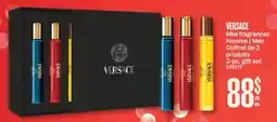 Jean Coutu VERSACE Mini fragrances offer