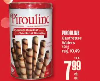 Jean Coutu PIROULINE Wafers offer