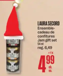 Jean Coutu LAURA SECORD Jam gift set offer