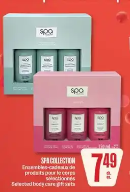 Jean Coutu SPA COLLECTION Selected body care gift sets offer