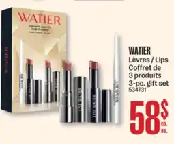 Jean Coutu WATIER Lips 3-pc. gift set offer