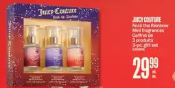 Jean Coutu JUICY COUTURE Rock the Rainbow Mini fragrances offer