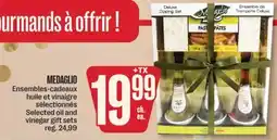 Jean Coutu MEDAGLIO Selected oil and vinegar gift sets offer